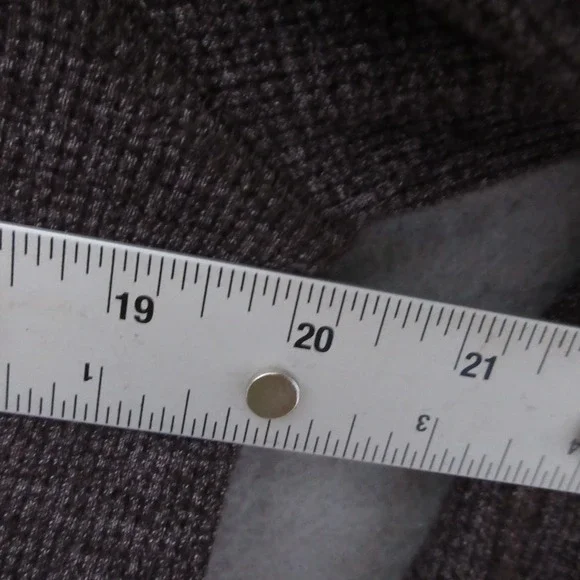 Eddie Bauer Henley Shirt‎ Men Brown Waffle Knit Button Preppy Base Layer Comfort - Picture 7 of 10